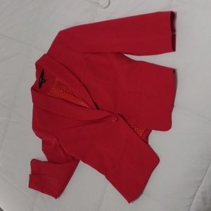 Red Blazer gorgeous